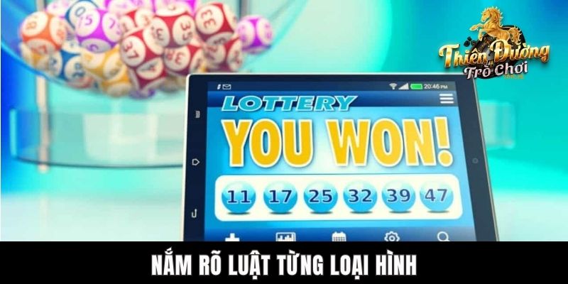 6 Kinh Nghiệm Chơi Lô Đề TDTC Trăm Trận Trăm Thắng Nắm rõ luật từng loại hình